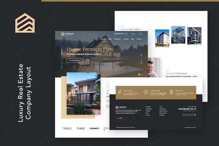 HOMPARK – REAL ESTATE & LUXURY HOMES THEME